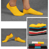 Women,Solid,Cotton,Invisible,Socks,Summer,Breathable,Deodorization,Socks