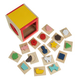 Memory,Training,Blind,Color,Jigsaw,Puzzle,Wooden,Guessing