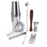 Stainless,Steel,Cocktail,Shaker,Drink,Mixing,Bartender,Mixer,Tools