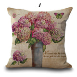 45x45cm,Flower,Style,Cartoon,Decorative,Pillow,Modern,Floral,Printed,Cushion,Cover