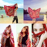 Honana,100x180cm,Bohemian,Linen,Beach,Towel,National,Style,Woman,Towel,Scarf,Sheet,Tapestry