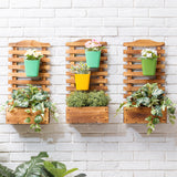 Hanging,Strip,Wooden,Shelf,Plant,Flower,Stand,Holder,Decorations