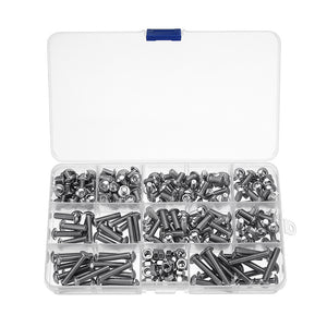 600Pcs,Stainless,Steel,Socket,Screw,Washer,Optional,Length