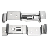 Stainless,Steel,License,Plate,Frame,Holder,Trailer,Number,Plate,Clips,Spring