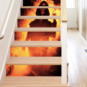 Miico,LT013,Halloween,Sticker,Stair,Sticker,Novetly,Sticker,Removable,Stickers