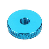 Suleve,M3AN12,10Pcs,Knurled,Thumb,Collar,Screw,Spacer,Washer,Aluminum,Alloy,Multicolor