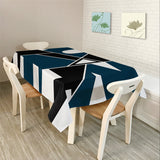 Modern,Simple,Rectangle,Polyester,Tablecloth,Colorful,Triangle,Geometry