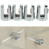 Alloy,Round,Shelves,Support,Brackets,Clamps,Glass,Wooden