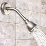 Pressure,Shower,Brushed,Nickel,Shower,Adjustable,Metal,Swivel,Joint,Filter