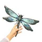 Metal,Dragonfly,Artwork,Garden,Decoration,Miniaturas,Animal,Outdoor