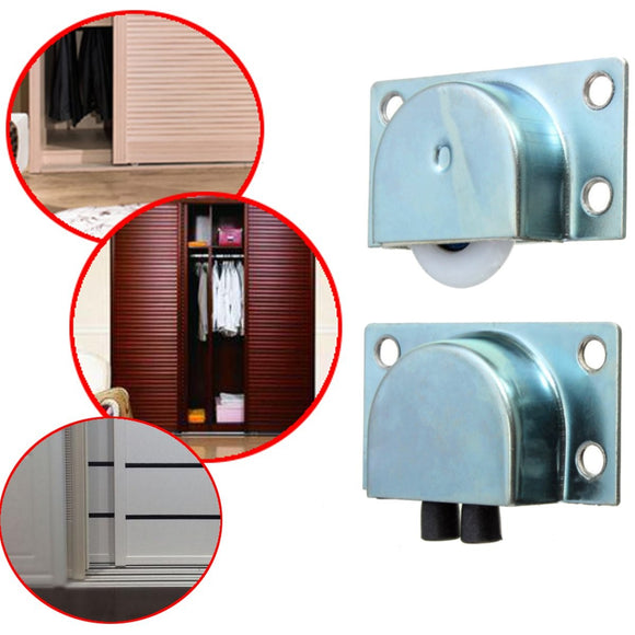 White,Metal,Wardrobe,Sliding,Doors,Plastic,Bearing,Wheel