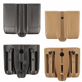 Plastic,Double,Pistol,Magazine,Pouch,Cartridge,Holder