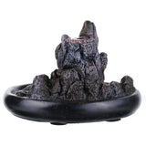 Backflow,Incense,Burner,Incense,Stick,Holder,Rockery,Mountain,Stream,Fragrant,Censer,Decor