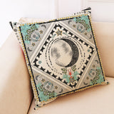 Mandala,Tarot,Creative,Style,Linen,Throw,Pillow,Cover,Office,Cushion,Cover,Pillow