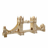 Jigsaw,London,Tower,Bridge,Woodcraft,Assembly,Handicraft,Decor,Model,Puzzle,Challenger