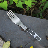 Keith,Ti5303,Titanium,Folding,Ultralight,Spork,Cutlery,Outdoor,Camping,Picnic,Tableware