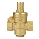 Water,Pressure,Regulator,Brass,Adjustable,Reducer,Gauge,Meter