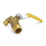 Brass,Water,Faucet,Lever,Handle,Quick,Opening,Valve,Water"