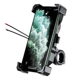 Wireless,Charger,QC3.0,Quick,Bicycle,Charger,Rearview,Mirror,Mount,Phone,Mount,Motorcycle