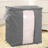 Foldable,Bamboo,Charcoal,Storage,Clothes,Blanket,Closet,Organizer,Quilts,Storage