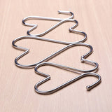 Stainless,Steel,Hanger,Clasp,Shape,Hooks,Clothes,Cloth,Hanger