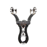 IPRee,Outdoor,Stainless,Steel,Tactical,Slingshot,Rubber,Catapult,Camping,Shooting