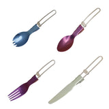 Keith,Series,Titanium,Tableware,Ultralight,Folding,Outdoor,Spoon,Cutter,Cutlery