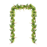 Wisteria,Garland,Artificial,Flowers,Bunch,Wedding,Hanging,Decorations