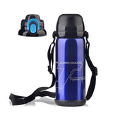 800ml,Stainless,Steel,Double,Cover,Thermal,Insulation,Kettle,Vacuum,Thermos,Flask,Travel