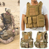 Coumouflage,Military,Tactical,Molle,Combat,Assault,Protective,Clothes,Shooting,Hunting