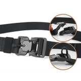 125cm,3.8cm,Magnetic,Buckle,Punch,Tactical,Nylon,Casual,Belts