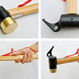 Selpa,Outdoor,Camping,Copper,Mallet,Brass,Hammer,Puller,Survival