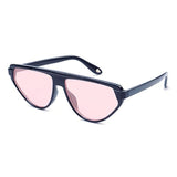 Womens,Leopard,Triangle,Small,Frame,Sunglasses,Outdoor,Eyewear