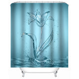 Transparent,Waterproof,Bathroom,Shower,Curtain,Toilet,Cover,Floor,Bathroom,Hooks