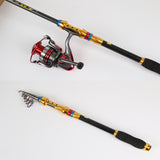 ZANLURE,Carbon,Fiber,Telescopic,Fishing,Portable,Superhard,Spinning,Fishing