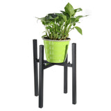 Large,Black,Metal,House,Plant,Flower,Adjustable,Plant,Stand,Planter,Holder