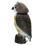 SGODDE,Plastic,Realistic,Decoy,Rotating,Birds,Repellent,Control,Scare,Garden,Realistic,Decoration,Hunting,Decoy