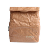 SANNE,Brown,Paper,Lunch,Reusable,Durable,Insulated,Thermal,Kraft,Paper,Snack