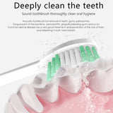 Loskii,Rechargeable,Ultrasonic,Vibration,Clean,Modes,Toothbrush,Electric,Toothbrush,Dental