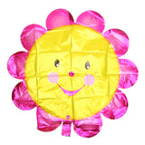 Aluminum,Sunflower,Balloon,Smiling,Balloons,Birthday,Party,Decoration