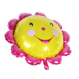 Aluminum,Sunflower,Balloon,Smiling,Balloons,Birthday,Party,Decoration